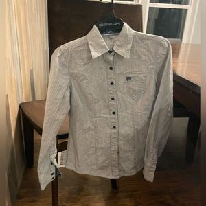 XS Cinch Button Up